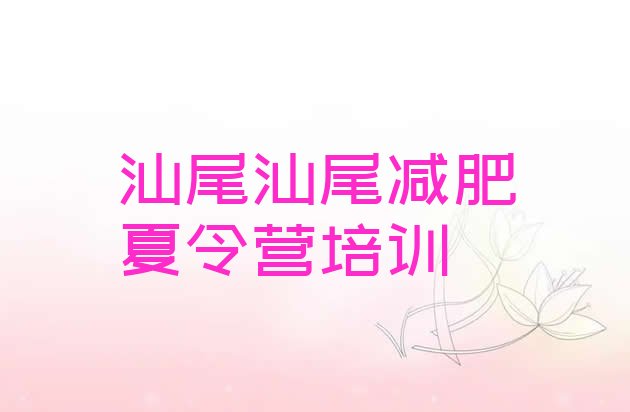 2024年汕尾城区减肥营费用,汕头健身房年卡一般多少钱