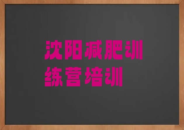 十大沈阳浑南区减肥健身训练营推荐一览排行榜