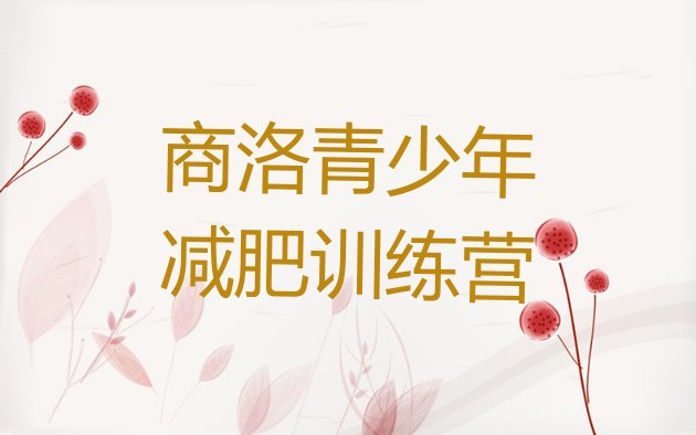 十大商洛参加减肥训练营排名一览表排行榜