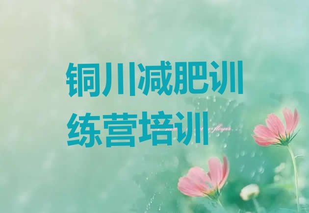 十大2024年铜川参加减肥训练营十大排名排行榜