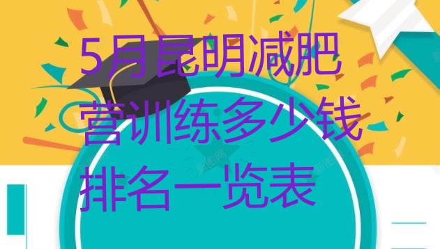 十大5月昆明减肥营训练多少钱排名一览表排行榜