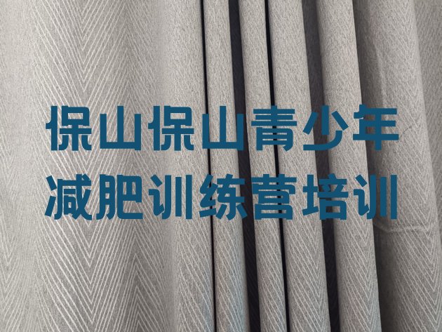 十大2024年保山隆阳区减肥达人训练营收费排名前五排行榜