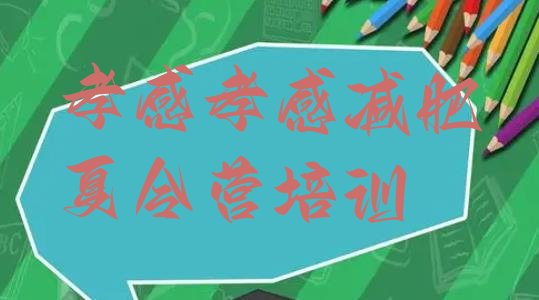 十大7月孝感孝南区集中减肥训练营排行榜