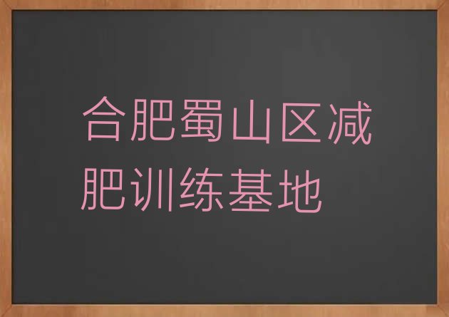 十大合肥蜀山区减肥训练基地排行榜