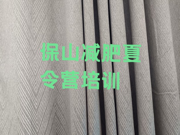 十大保山暑假减肥训练营排行榜