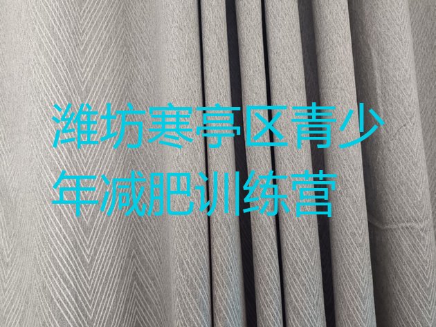 十大2024年潍坊寒亭区减肥训练营的价格多少排行榜