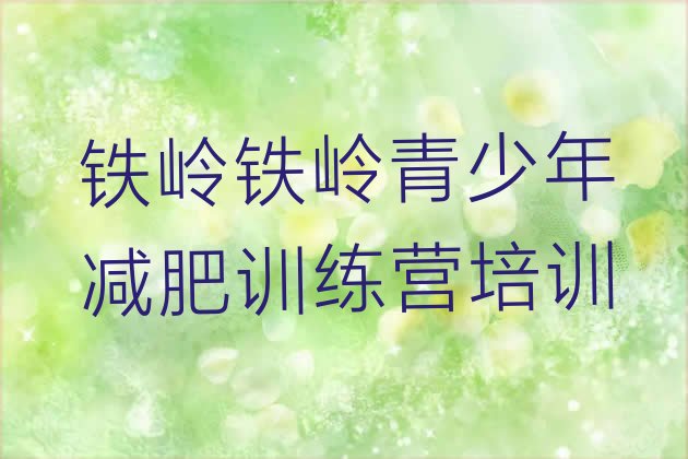 十大2024年铁岭银州区专门减肥训练营实力排名名单排行榜