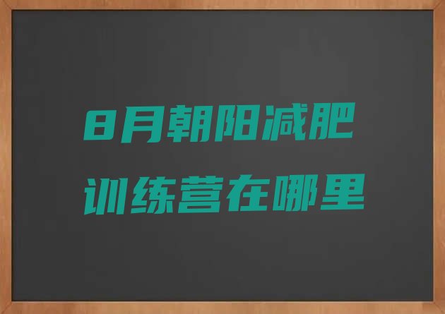 十大8月朝阳减肥训练营在哪里排行榜