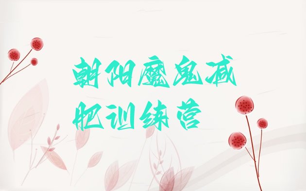 十大朝阳魔鬼减肥训练营排行榜