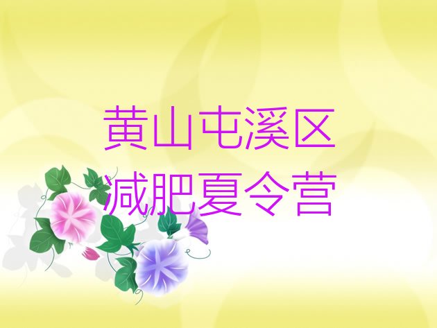 十大9月黄山屯溪区减肥营价格排行榜