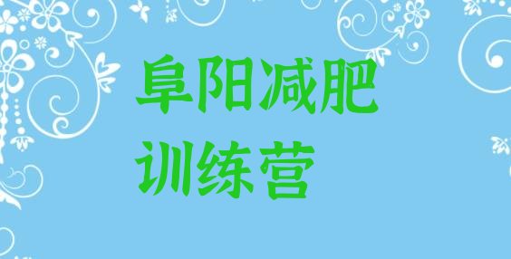 十大2024年阜阳户外减肥训练营排行榜