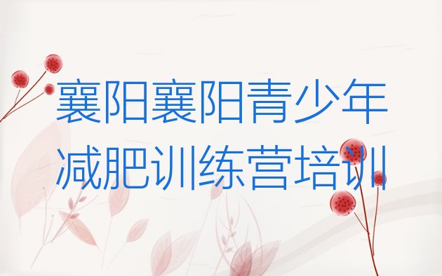 十大2024年襄阳减肥训练营价钱排行榜