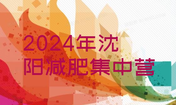 十大2024年沈阳减肥集中营排行榜
