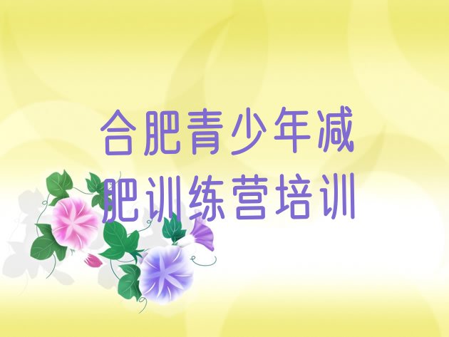十大11月合肥减肥瘦身训练营实力排名名单排行榜