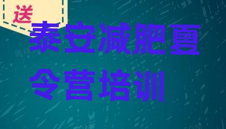 十大2024年泰安泰山区减肥营费用排行榜