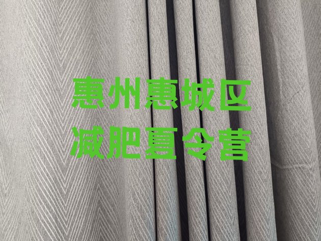 十大12月惠州惠城区减肥达人训练营价格排行榜