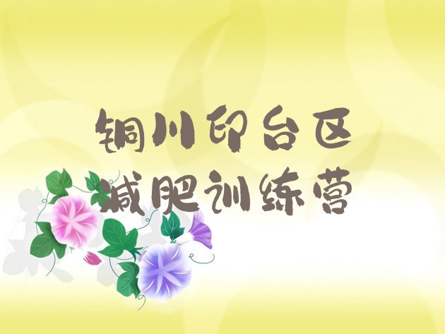 十大2025年铜川印台区减肥训练营哪里有排名前十排行榜