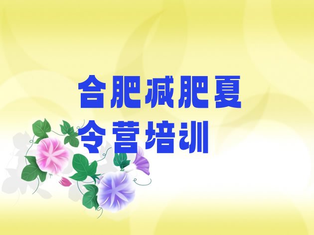 十大2025年合肥减肥训练营需要多少钱排行榜