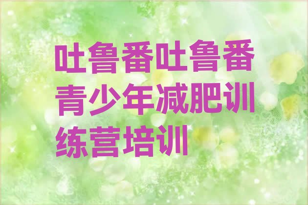 十大吐鲁番减肥训练营封闭实力排名名单排行榜