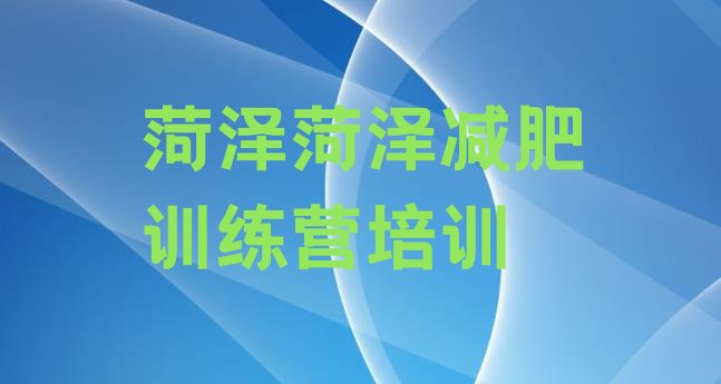 十大2025年菏泽减肥营价格排行榜