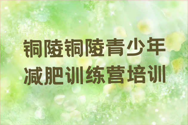 十大2025年铜陵全封闭式减肥训练营排行榜
