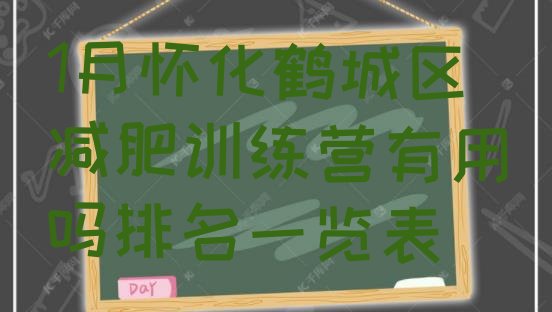 十大1月怀化鹤城区减肥训练营有用吗排名一览表排行榜