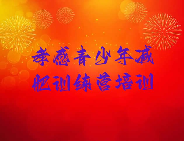 十大2025年孝感孝南区全封闭减肥训练营排行榜