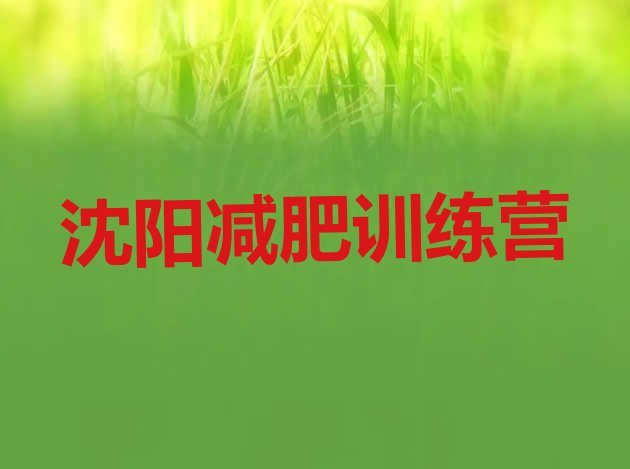 十大2月沈阳减肥训练营有用吗排行榜