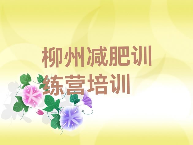 十大2月柳州柳南区减肥训练营哪里排名top10排行榜