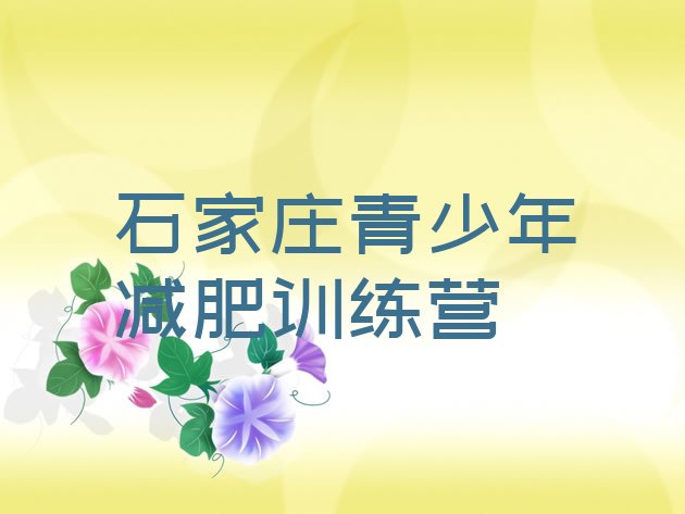 十大2025年石家庄青少年减肥夏令营排名一览表排行榜