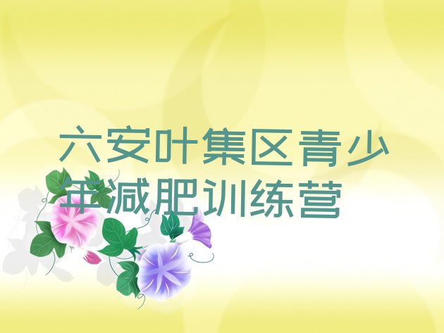 十大六安叶集区减肥达人减肥训练营名单一览排行榜