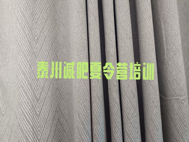 十大2025年泰州哪里有减肥训练营排行榜
