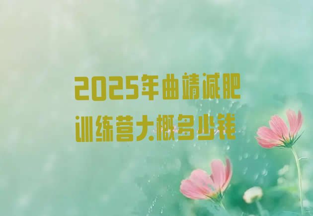 十大2025年曲靖减肥训练营大概多少钱排行榜
