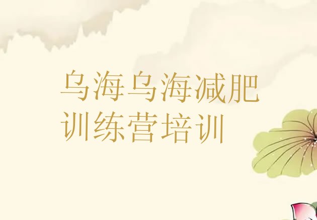 十大2025年乌海减肥达人训练营收费排行榜