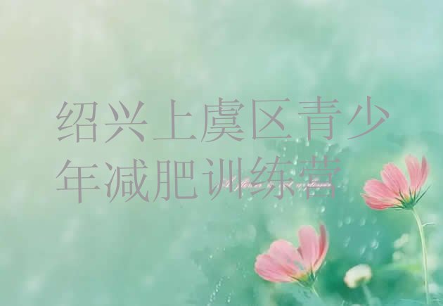 十大2025年绍兴上虞区青少年减肥训练营排行榜