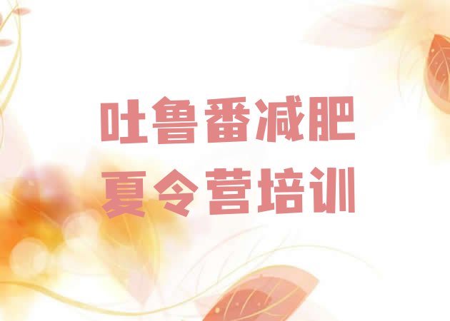 十大吐鲁番暑假减肥训练营排行榜