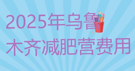 十大2025年乌鲁木齐减肥营费用排行榜