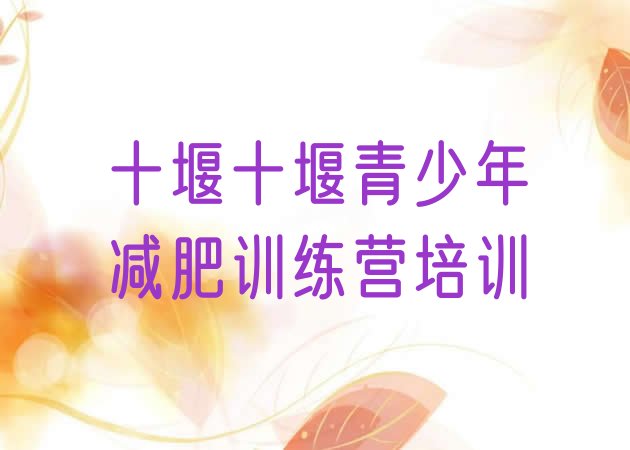 十大十堰有谁去过减肥训练营排行榜