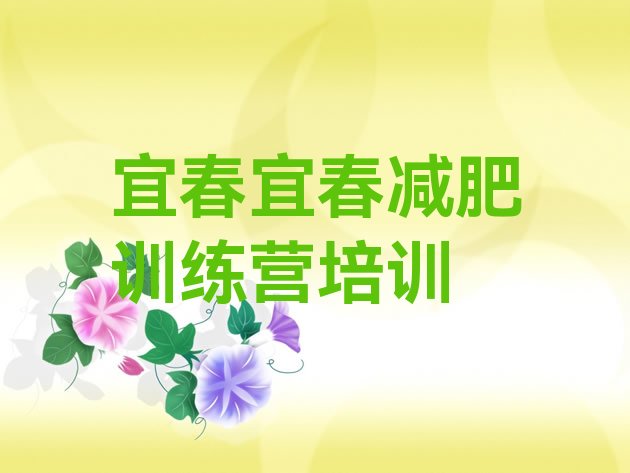 十大2025年宜春减肥训练营有哪些实力排名名单排行榜