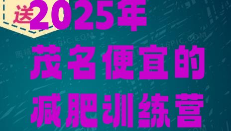 十大2025年茂名便宜的减肥训练营排行榜