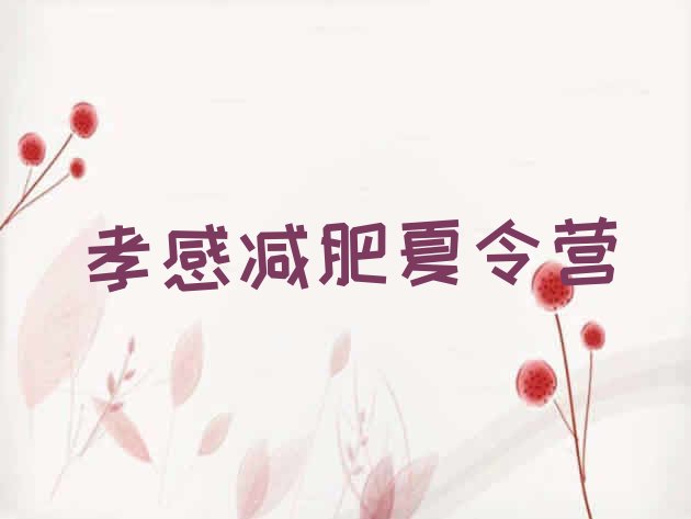 十大8月孝感魔鬼减肥训练营全封闭的减肥训练营排行榜