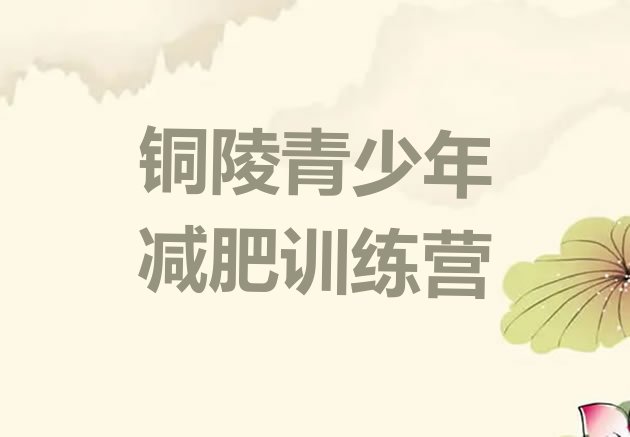 十大2025年铜陵青少年减肥夏令营排行榜