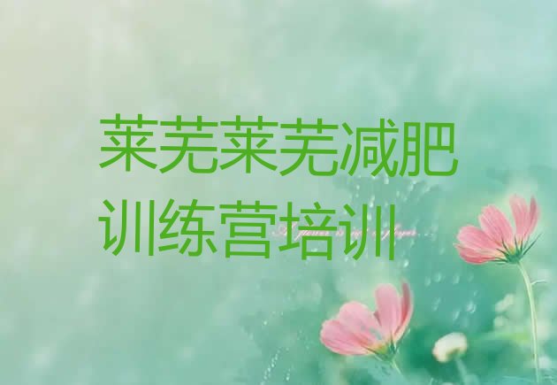 十大莱芜钢城区减肥训练营收费名单更新汇总排行榜