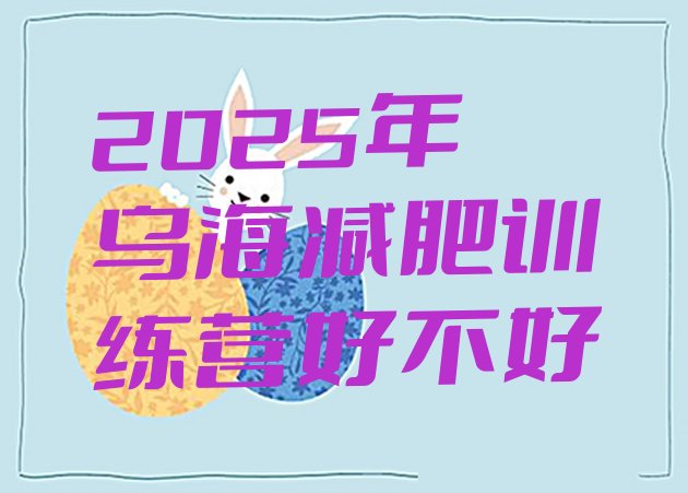 十大2025年乌海减肥训练营好不好排行榜