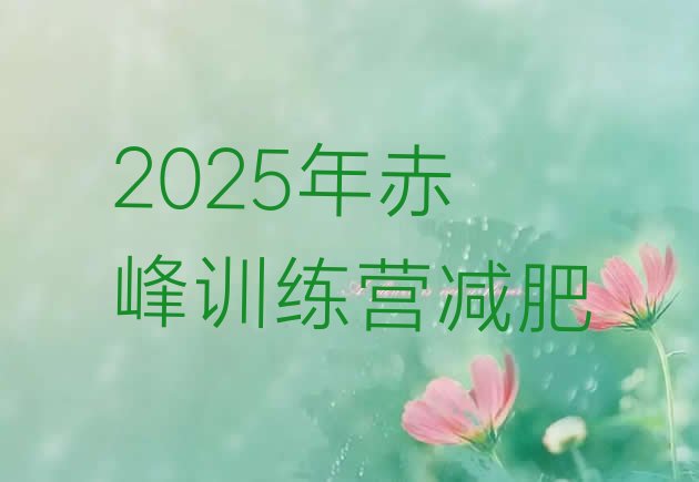 十大2025年赤峰训练营减肥排行榜