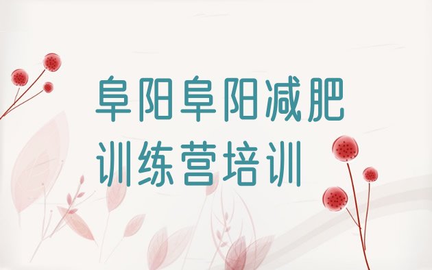 十大2025年阜阳暑假减肥训练营排行榜