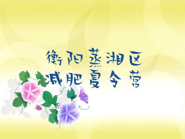 十大2025年衡阳蒸湘区减肥达人训练营价格排行榜