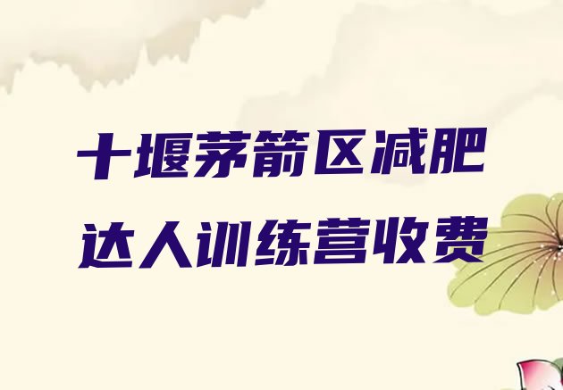 十大十堰茅箭区减肥达人训练营收费排行榜