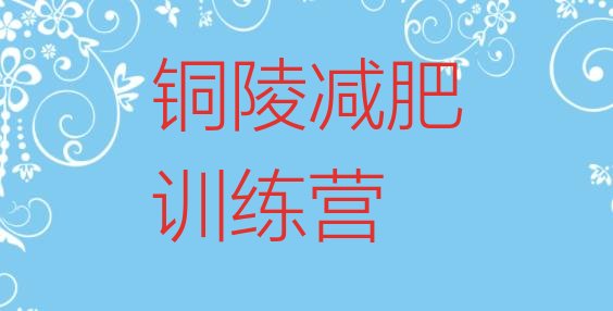 十大2025年铜陵减肥瘦身集训营名单一览排行榜