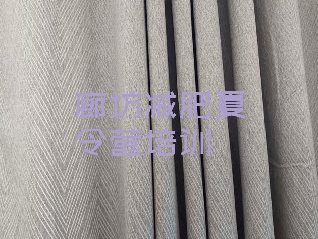 十大2025年廊坊广阳区减肥瘦身训练营排行榜